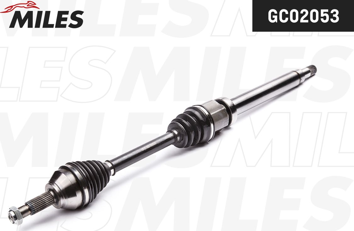 Полуось (привод в сборе, приводной вал) Miles. Артикул GC02053