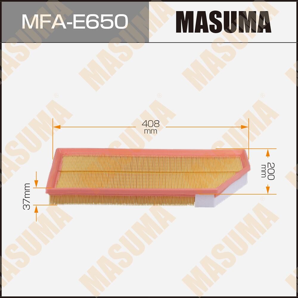 Воздушный фильтр Masuma. Артикул MFA-E650