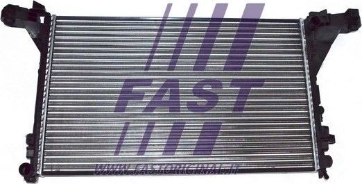 Радиатор охлаждения двигателя Fast (алюминий). Артикул FT55283