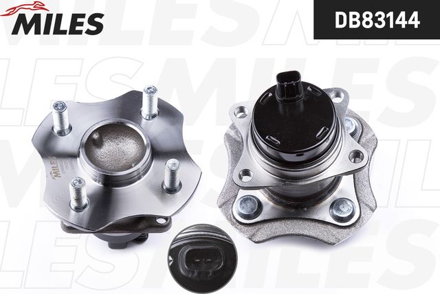 Ступица колеса с интегрированным подшипником Miles задняя правая/левая для Toyota Echo 1999-2005. Артикул DB83144