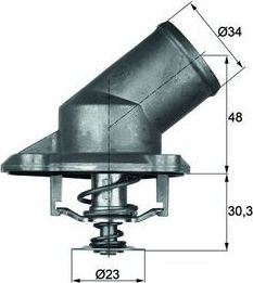 Термостат Mahle Behr. Артикул TI 224 92
