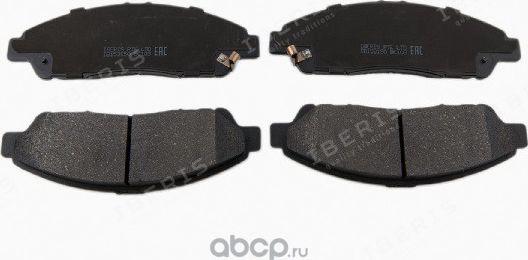 КОЛОДКИ ТОРМОЗНЫЕ ПЕР К-Т HONDA PILOT II (YF3,YF4) (Iberis). Артикул IB153150