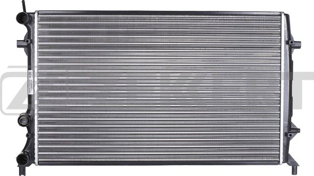 Радиатор охлаждения двигателя Zekkert для Volkswagen New Beetle II (A5) 2011-2019. Артикул MK-1526