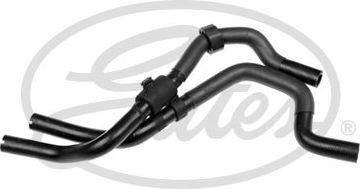 Патрубок печки (шланг отопителя) Gates для Fiat Doblo I 2001-2013. Артикул 02-1893