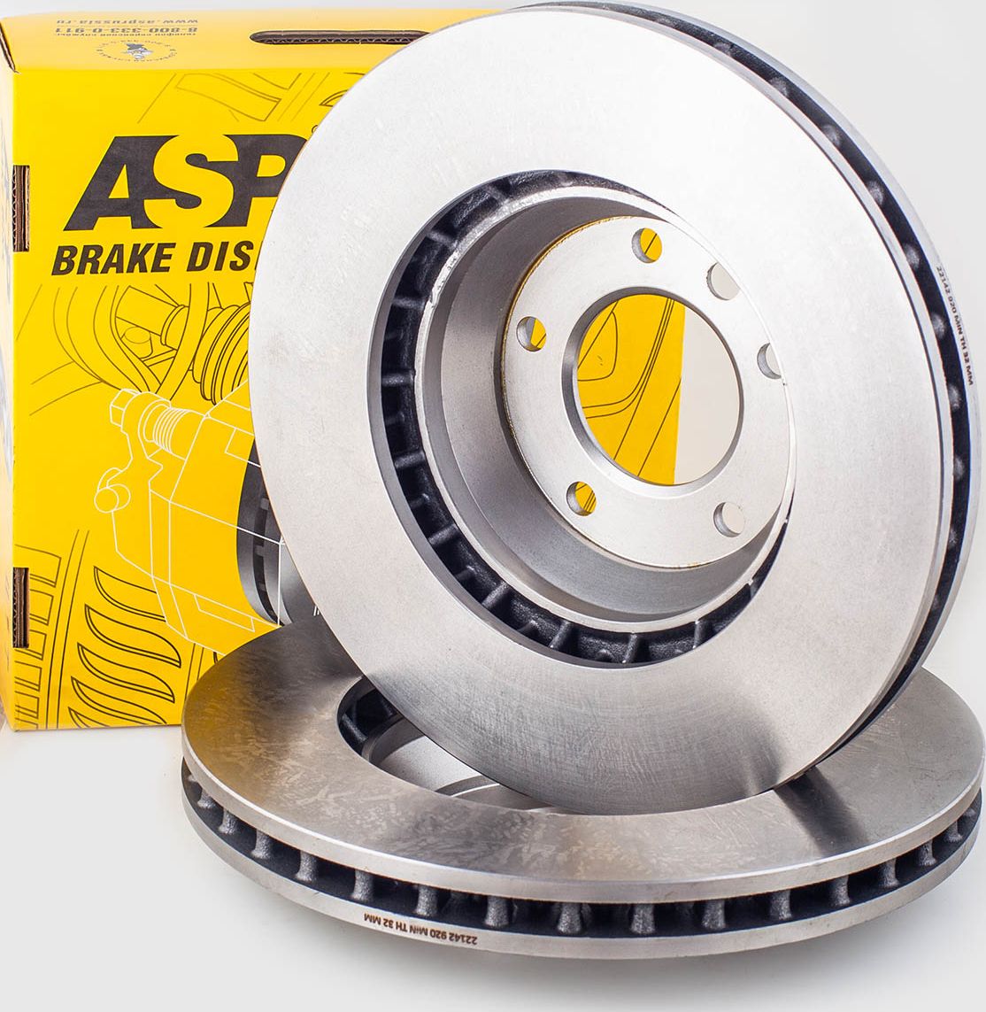 Диск тормозной передний AUDI Q7 06->/Touareg ->10 передний, вентилируемый ASP 41. Артикул 410219