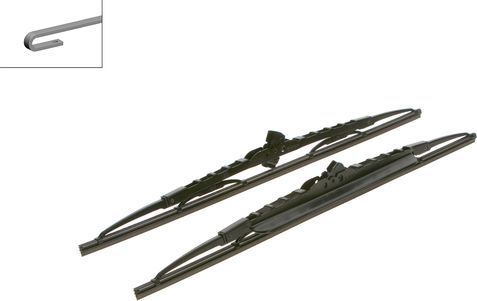 Щетки стеклоочистителя (дворники) Bosch передние для ЗАЗ Lanos 2004-2017. Артикул 3 397 118 541