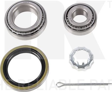 Ступичный подшипник (комплект) NK задний для Ford Orion I 1983-1986. Артикул 752510