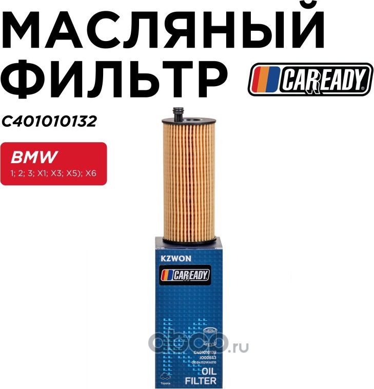 Масляный фильтр (Caready). Артикул C401010132