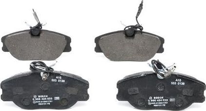 Тормозные колодки Bosch. Артикул 0 986 424 033