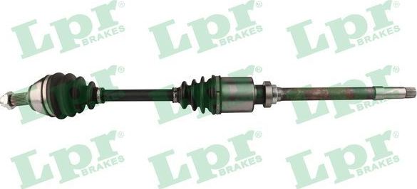 Полуось (привод в сборе, приводной вал) AP. Артикул DS16081