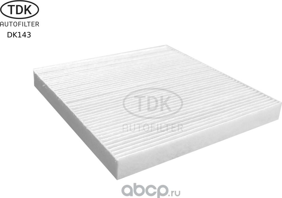 Фильтр салона TOYOTA AVENSIS VERSO, CAMRY, CELICA II, FUN CARGO, IPSUM II, LAND (ТДК). Артикул DK143