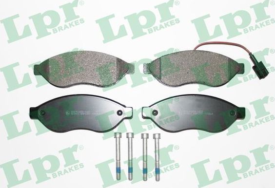 Тормозные колодки LPR. Артикул 05P1287