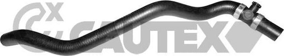 Патрубок радиатора (системы охлаждения) Cautex (резина). Артикул 752771