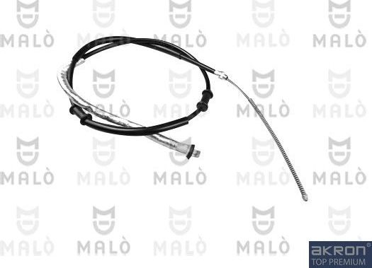 Трос ручника (тросик ручного тормоза) Malò. Артикул 26225