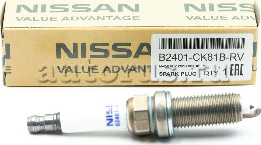 Свеча зажигания Nissan. Артикул B2401CK81BRV