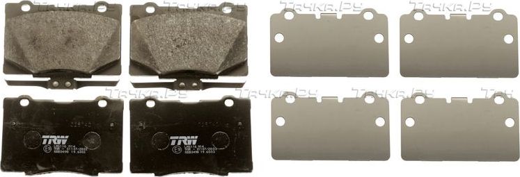 Тормозные колодки TRW. Артикул GDB3498