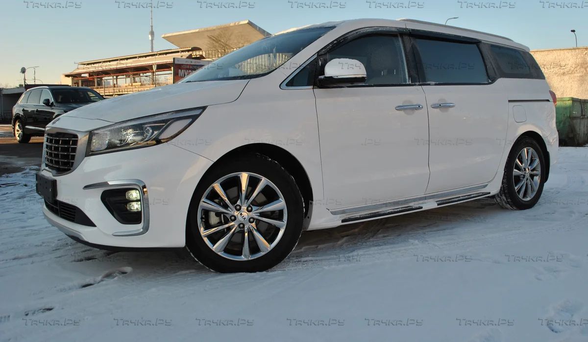 Дефлекторы окон и капота автомобиля Kia Carnival - купить в Москве, фото,  отзывы, доставка по всей России. Магазин Тачка.Ру