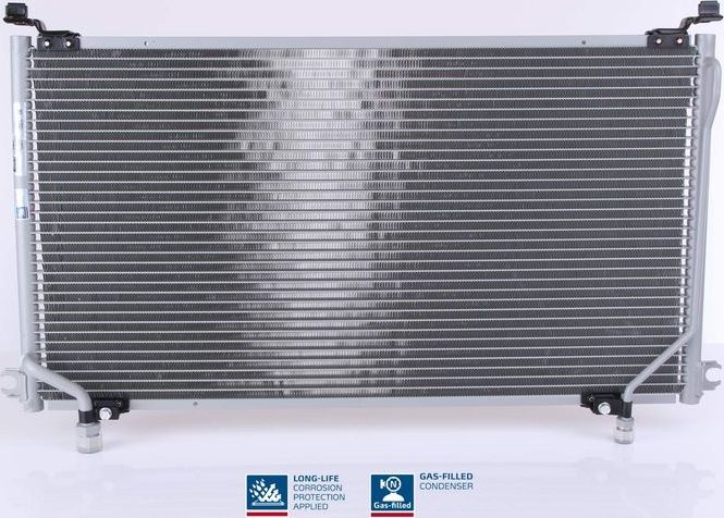 Радиатор кондиционера (конденсатор) Nissens (алюминий). Артикул 94863