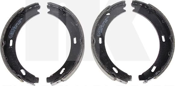 Тормозные колодки (стояночная тормозная система) NK задние для Chrysler Crossfire 2004-2008. Артикул 2733412