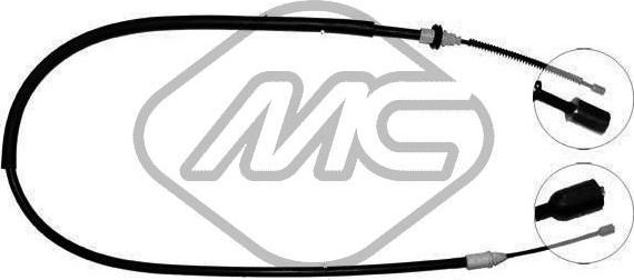 Трос ручника (тросик ручного тормоза) Metalcaucho. Артикул 83076