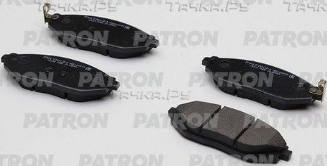 Тормозные колодки Patron передние для Chevrolet Spark III 2010-2016. Артикул PBP1444KOR