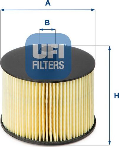 Топливный фильтр UFI. Артикул 26.022.00