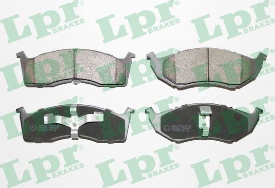 Тормозные колодки LPR. Артикул 05P629