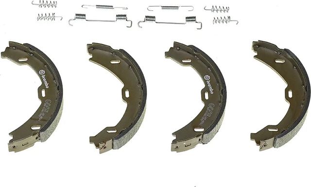 Тормозные колодки (стояночная тормозная система) Brembo ESSENTIAL LINE задние для Mercedes-Benz S-Класс IV (W220) 1998-2006. Артикул S 50 518