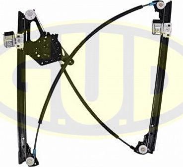 Стеклоподъемник G.U.D. передний левый для Volkswagen Sharan I 1995-2010. Артикул GWR000119