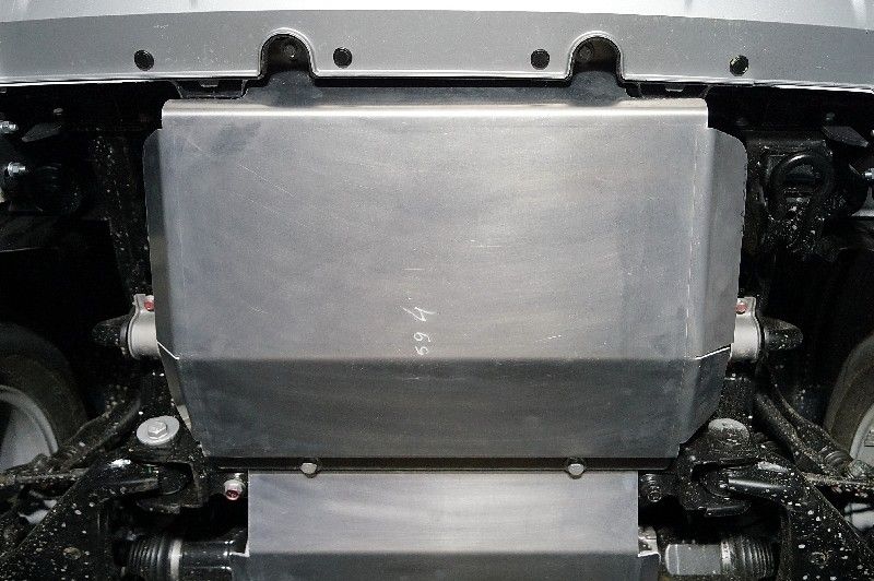 Защита алюминиевая ТСС (4 мм) для картера Great Wall Poer Kingkong 2023-2026. Артикул ZKTCC00594