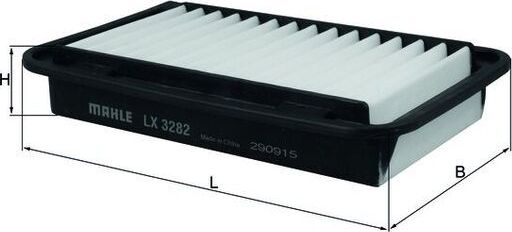 Воздушный фильтр Mahle. Артикул LX 3282