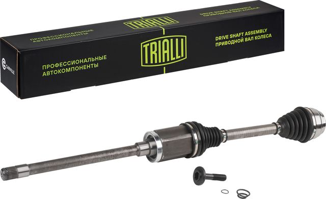 Полуось (привод в сборе, приводной вал) Trialli передняя правая для BMW 7 V (F01/F02/F04) 2010-2015. Артикул AR 2636