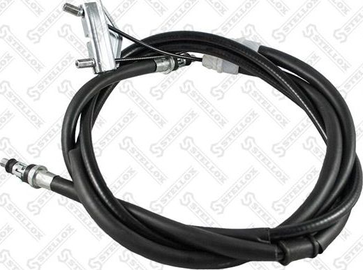 Трос ручника (тросик ручного тормоза) Stellox задний для Mazda 2 I (DY) 2003-2007. Артикул 29-98565-SX