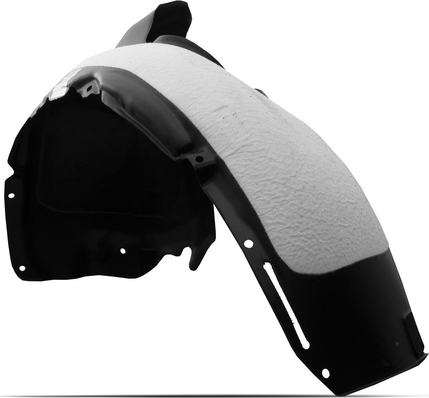 Подкрылок (локер) TOTEM передний левый с шумоизоляцией для Volkswagen Polo VI лифтбек 2020-2026. Артикул TOTEM.S.A58975.11