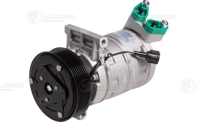 Компрессор кондиционера Luzar для Nissan Micra K12 2005-2010. Артикул LCAC 14AX