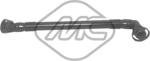 35027 ПАТРУБОК СИСТЕМЫ ВЕНТИЛЯЦИИ КАРТЕРНЫХ ГАЗОВ Metalcaucho. Артикул 35027