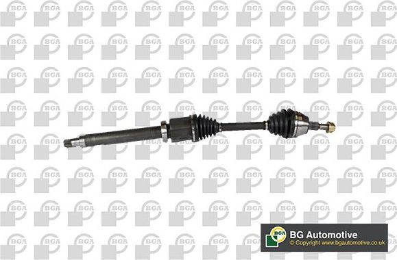 Полуось (привод в сборе, приводной вал) BGA передняя правая для Ford Focus III 2010-2019. Артикул DS2350R