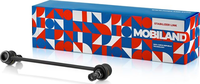 Стойка (тяга) стабилизатора Mobiland передняя левая для Daewoo Gentra II 2013-2015. Артикул 127113780