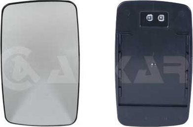 Зеркальное стекло бокового зеркала Alkar левое для Volkswagen LT II 1996-1999. Артикул 6423966
