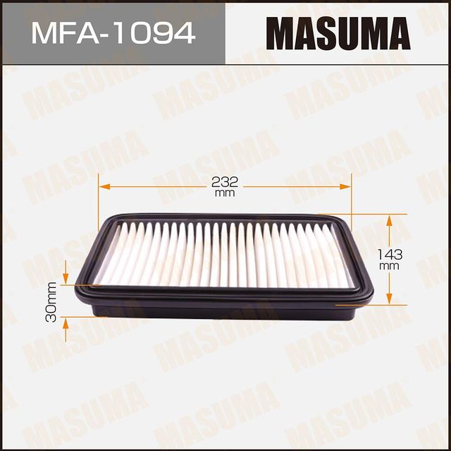 Воздушный фильтр Masuma. Артикул MFA-1094