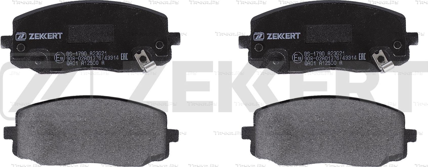 Тормозные колодки Zekkert передние для Kia Picanto I 2004-2011. Артикул BS-1790