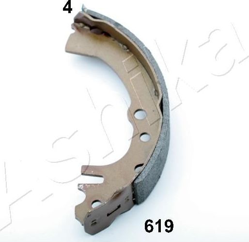 Тормозные колодки ASHIKA задние для Daihatsu Move II 1998-1999. Артикул 55-06-619