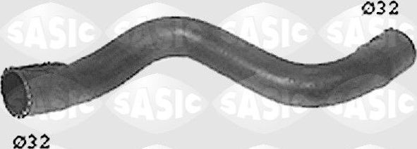 Патрубок системы охлаждения (радиатора) Sasic левый нижний для SEAT Inca I 1995-2003. Артикул SWH6824