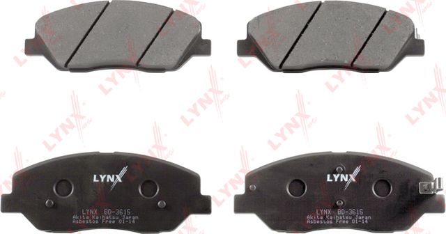 Тормозные колодки LYNXauto. Артикул BD-3615