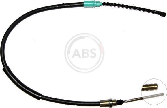 Трос ручника (тросик ручного тормоза) ABS задний левый для Peugeot 406 I 1996-2004. Артикул K16737