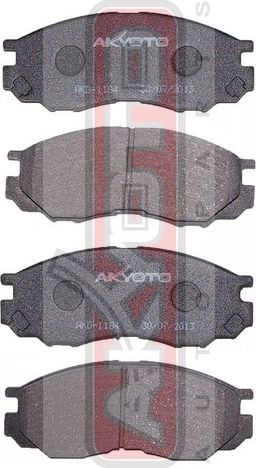 Тормозные колодки Akyoto Packing AKYOTO. Артикул AKD-1184