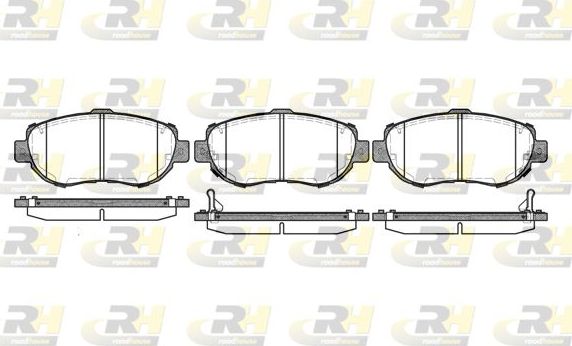 Тормозные колодки RoadHouse. Артикул 2456.02