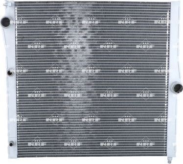 Радиатор охлаждения двигателя NRF (алюминий) для BMW X6 II (F16) 2014-2019. Артикул 550138