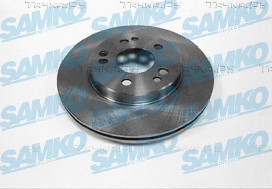 Тормозной диск Samko передний для Mercedes-Benz 190 (W201) 1984-1993. Артикул M2101V