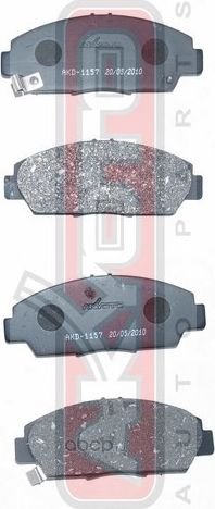 Тормозные колодки Akyoto Packing AKYOTO. Артикул AKD-8293